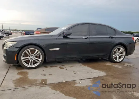 2012 BMW 750 I z USA, uszkodzony, nr VIN WBAKA8C55CDY99931